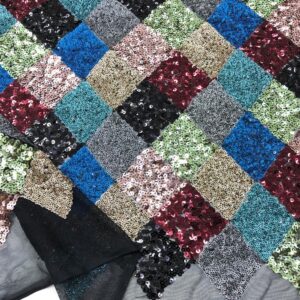 Patchwork Desenli Payet Kumaş