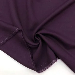 Belmando Viskon Kumaş Patlıcan Moru