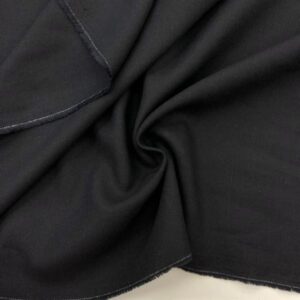 Dökümlü Gabardin Kumaş Siyah
