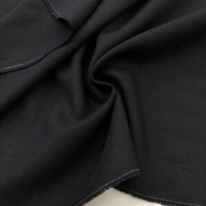 Dökümlü Gabardin Kumaş Siyah