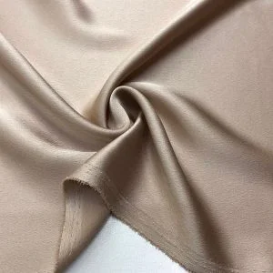 İnce İtalyan Saten Kumaş Açık Gold