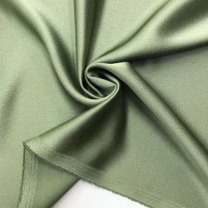 İnce İtalyan Saten Kumaş Çağla Yeşili