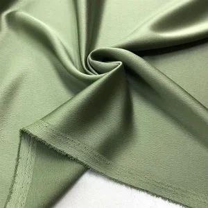 İnce İtalyan Saten Kumaş Çağla Yeşili