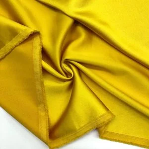 Asetat Saten Kumaş Sarı