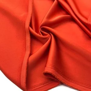 Asetat Saten Kumaş Turuncu