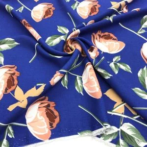 Desenli Viskon Kumaş Desenli Viskon Kumaş