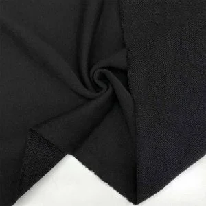 Üç İplik Penye Kumaş Siyah