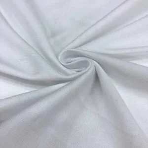 Pamuk Penye Kumaş Beyaz