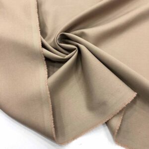 Dökümlü Gabardin Kumaş Bej