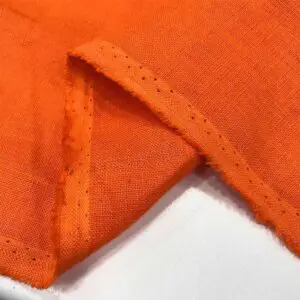 Ham Keten Kumaş Turuncu