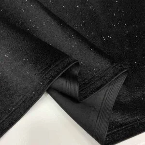 Simli İpek Kadife Kumaş