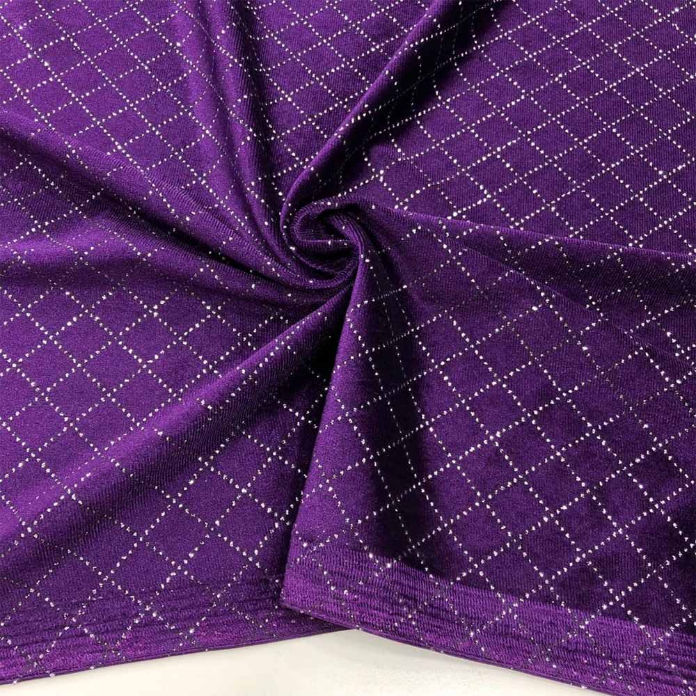 Simli İpek Kadife Kumaş Simli İpek Kadife Kumaş