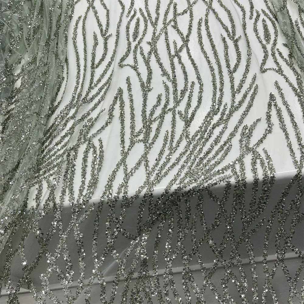 Taş İşlemeli Dantel Kumaş Taş İşlemeli Dantel Kumaş