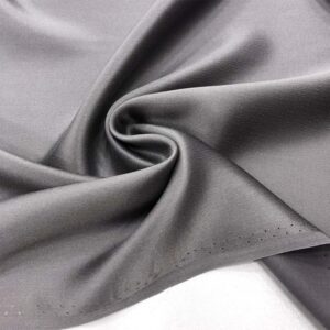 %100 İpek Saten Kumaş Gri %100 İpek Saten Kumaş Gri