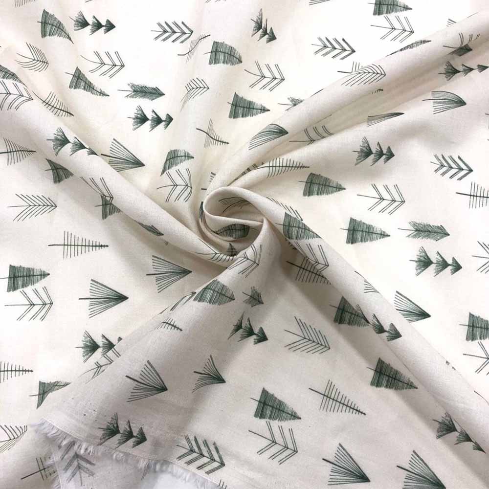 Desenli Pamuk Vual Kumaş Desenli Pamuk Vual Kumaş