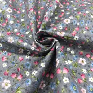 Desenli Poplin Kumaş