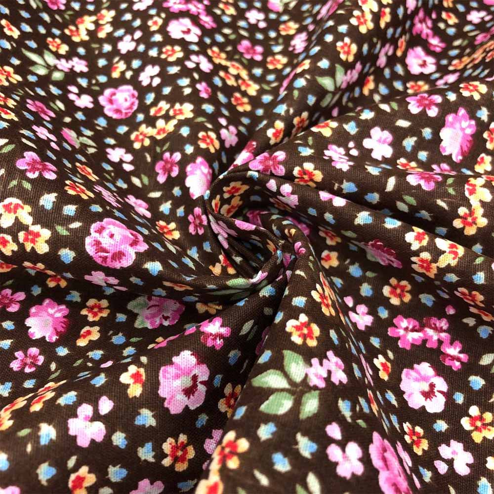 Desenli Poplin Kumaş Desenli Poplin Kumaş