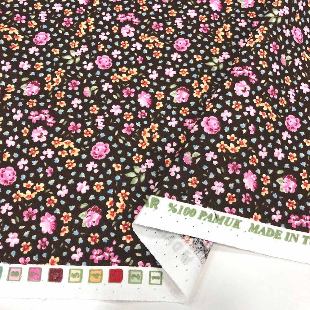 Desenli Poplin Kumaş Desenli Poplin Kumaş