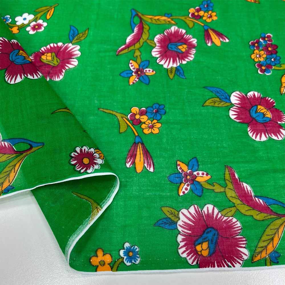 Desenli Tülbent Kumaş Desenli Tülbent Kumaş