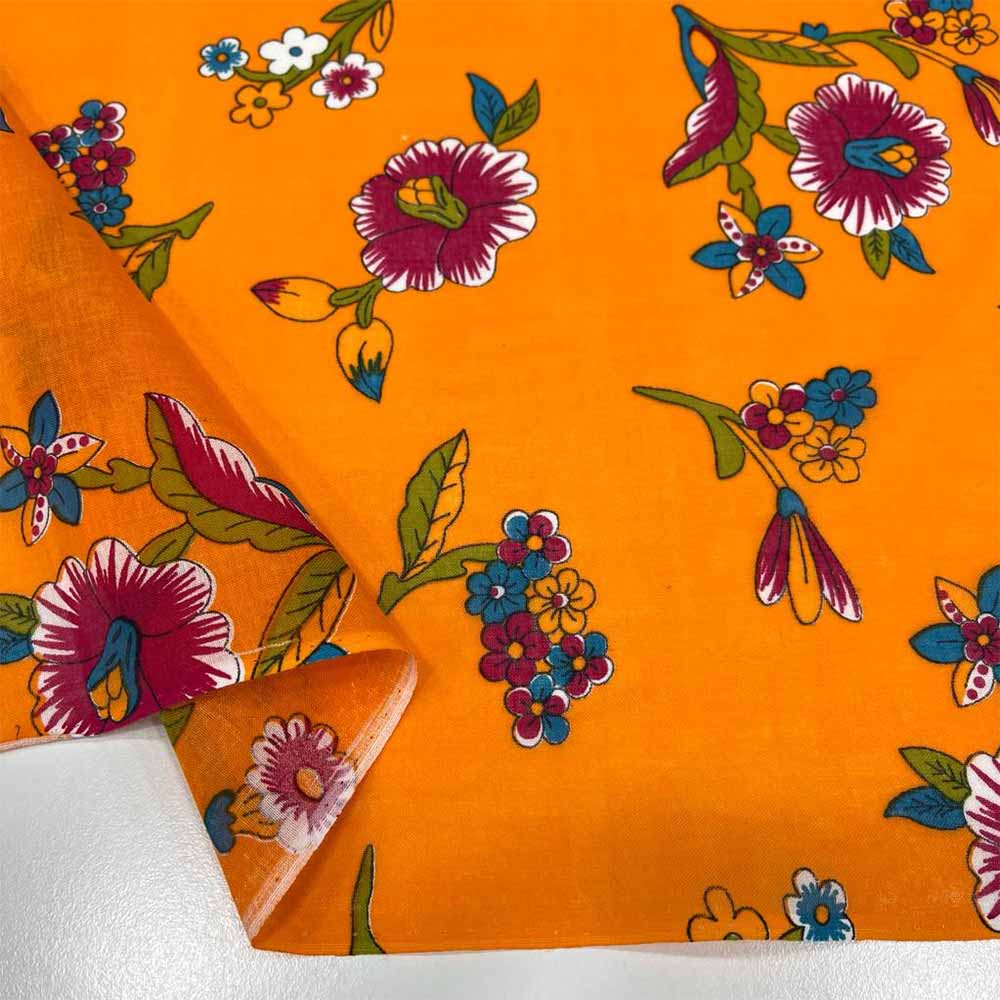 Desenli Tülbent Kumaş Desenli Tülbent Kumaş