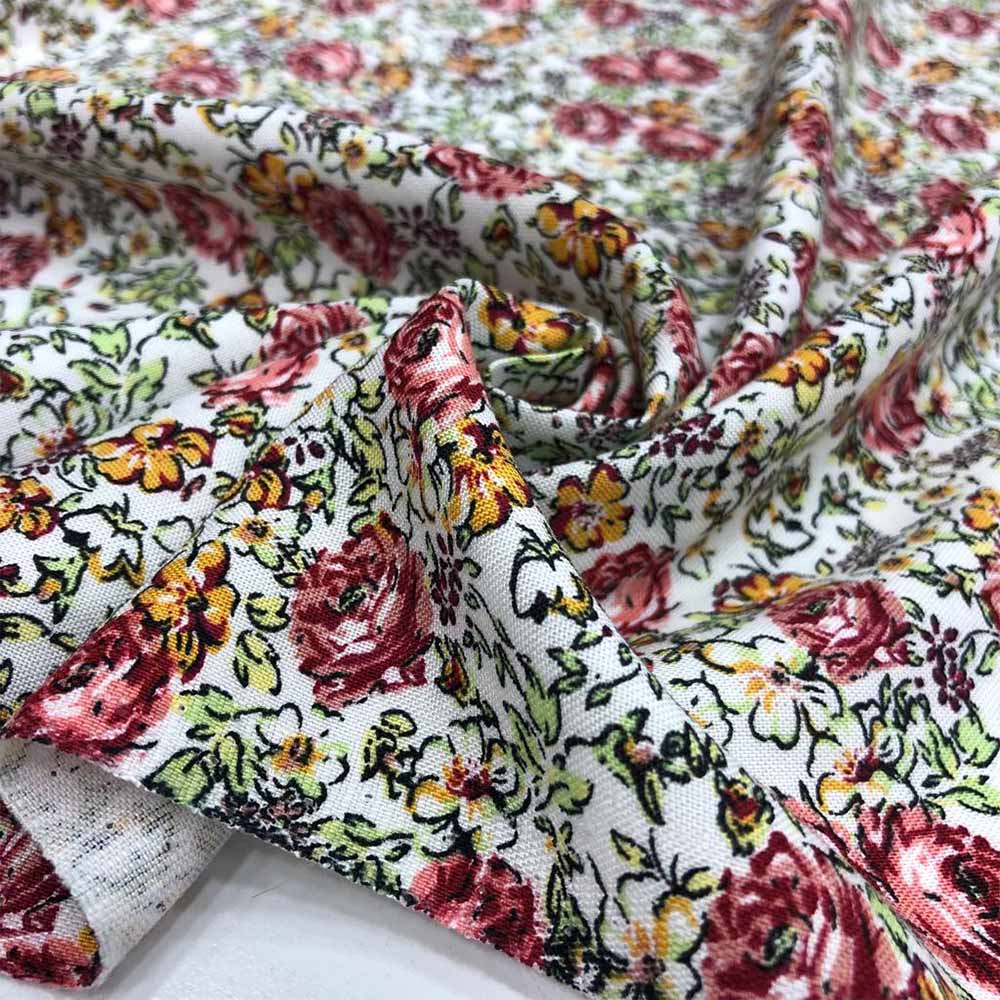 Desenli Viskon Kumaş Desenli Viskon Kumaş