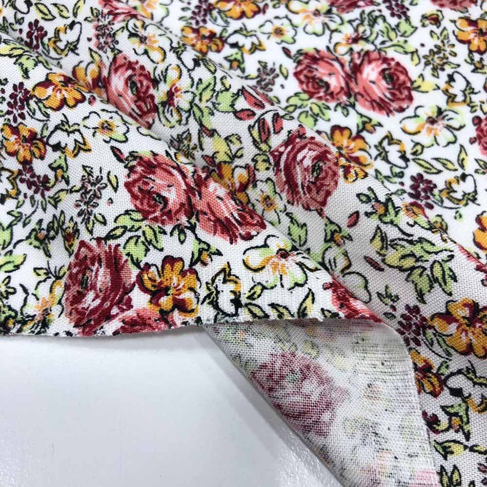 Desenli Viskon Kumaş Desenli Viskon Kumaş