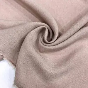 Kırışmayan Keten Kumaş Bej Rengi