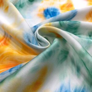 İpek Desenli Saten Kumaş