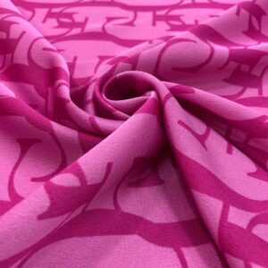 İpek Desenli Saten Kumaş