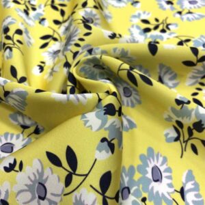 İpek Desenli Saten Kumaş