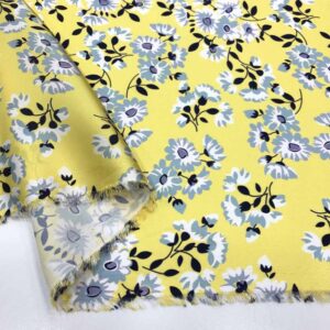 İpek Desenli Saten Kumaş