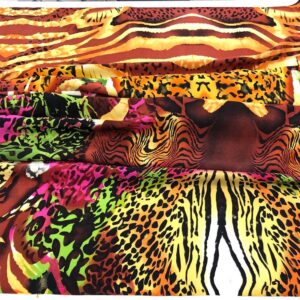 Desenli %100 İpek Saten Kumaş Desenli %100 İpek Saten Kumaş