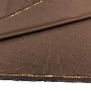 Ekose İthal Kumaş Bakır Rengi