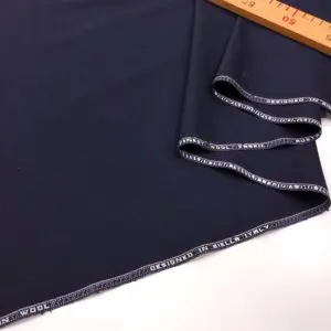 İtaly Lane Bugella Kumaş Koyu Lacivert