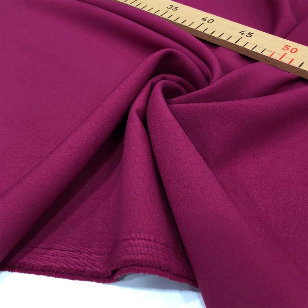 Kalın Dökümlü Gabardin Kumaş Fuşya Kalın Dökümlü Gabardin Kumaş Fuşya