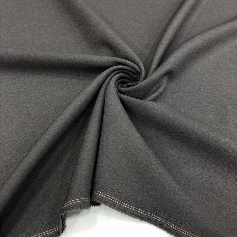 Kalın Dökümlü Gabardin Kumaş Gri Kalın Dökümlü Gabardin Kumaş Gri