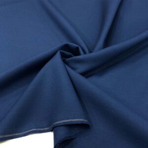 Kalın Dökümlü Gabardin Kumaş İndigo Mavi
