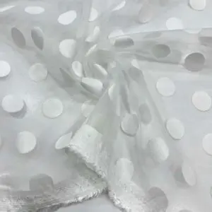 Puantiyeli Organize Kumaş