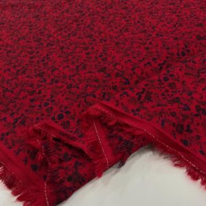 Desenli Belmendo Viskon Kumaş