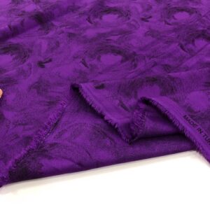 Desenli Belmendo Viskon Kumaş