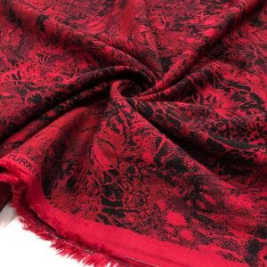 Desenli Belmendo Viskon Kumaş Desenli Belmendo Viskon Kumaş