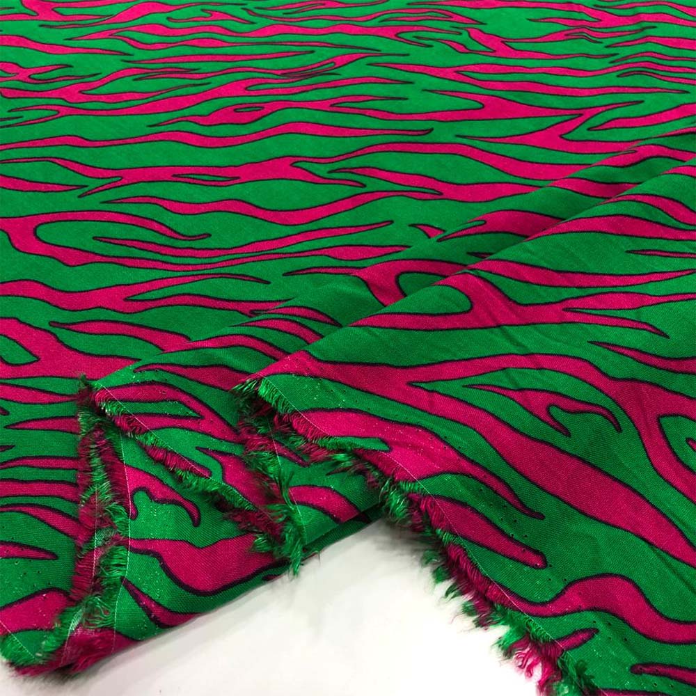 Desenli Viskon Kumaş Desenli Viskon Kumaş