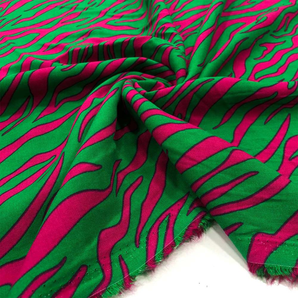 Desenli Viskon Kumaş Desenli Viskon Kumaş