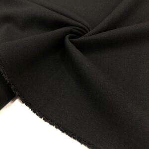 Kalın Dökümlü Gabardin Kumaş Siyah