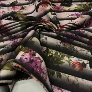 Desenli Dalgıç Kumaş