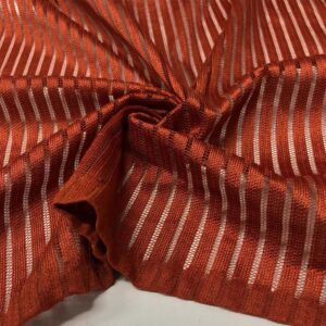 Desenli Tül Kumaş Kiremit