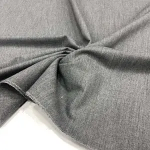 Kalın Dökümlü Gabardin Kumaş Gri