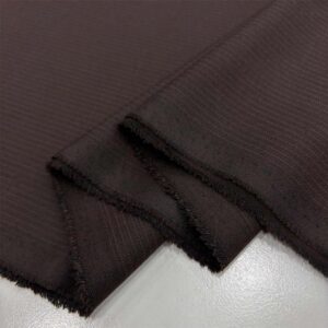 Çizgili Poliviskon Kumaş Kahverengi