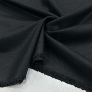 Çizgili Poliviskon Kumaş Siyah