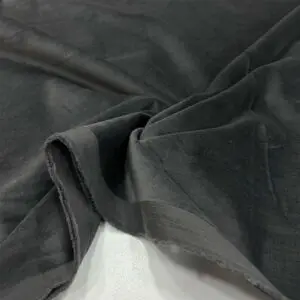 Cotton Kadife Kumaş Gri